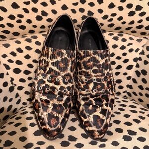 Treasure & Bond Leopard Print Flats